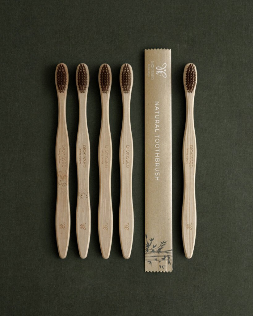 Bamboo Toothbrush Set